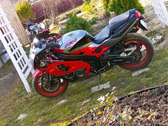 1993 Kawasaki ZXR 400, красный, 130000 рублей