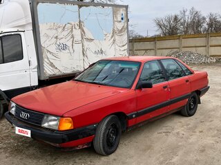 1990 Audi 100 III (C3) Рестайлинг, красный, 125000 рублей, вид 1