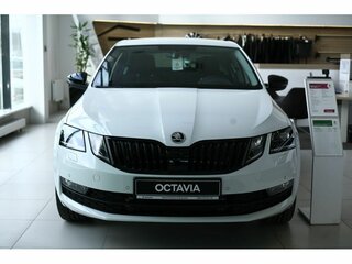 2018 Skoda Octavia III (A7) Рестайлинг, белый, 1021974 рублей, вид 2