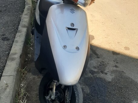 1995 Suzuki Lets 2, серебристый, 30000 рублей, вид 1