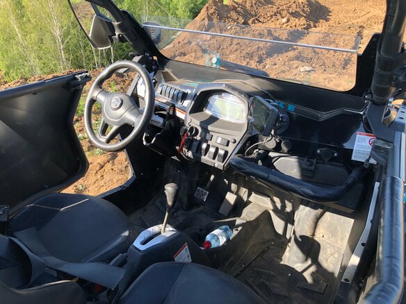 2016 CFMoto CF800-Z8, чёрный - вид 4