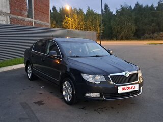 2009 Skoda Superb DSG II, чёрный, 950000 рублей, вид 1