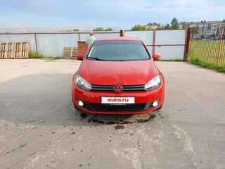 2011 Volkswagen Golf VI, красный, 650000 рублей, вид 1
