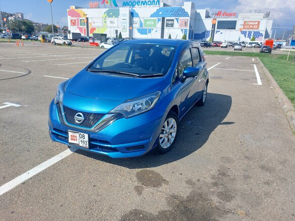 2019 Nissan Note e-Power II Рестайлинг, синий, 1350000 рублей