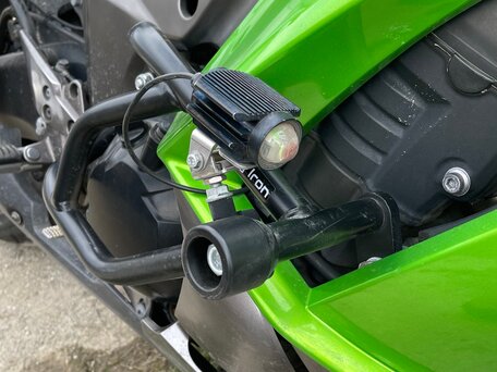 2013 Kawasaki Z 1000SX, зелёный, 570000 рублей, вид 5