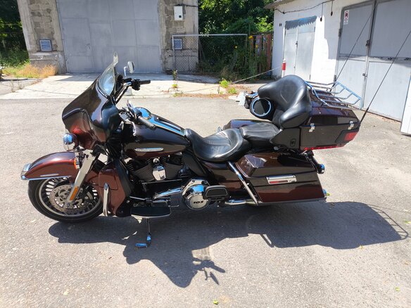 2011 Harley-Davidson Electra Glide, коричневый, 770000 рублей - вид 9