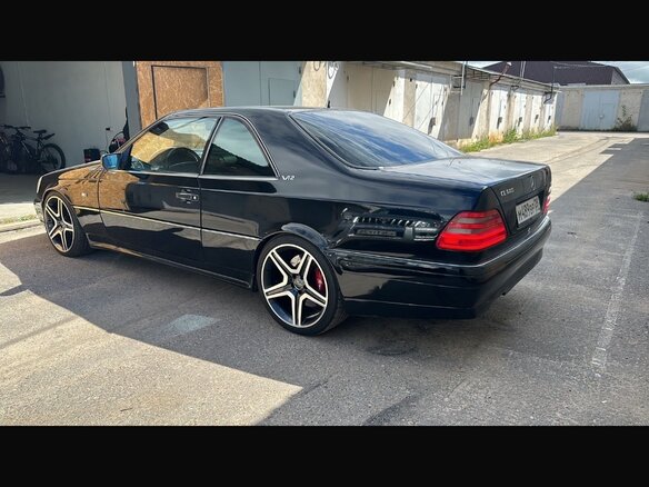 1998 Mercedes-Benz CL-Класс 600 I (C140), чёрный, 1700000 рублей - вид 9