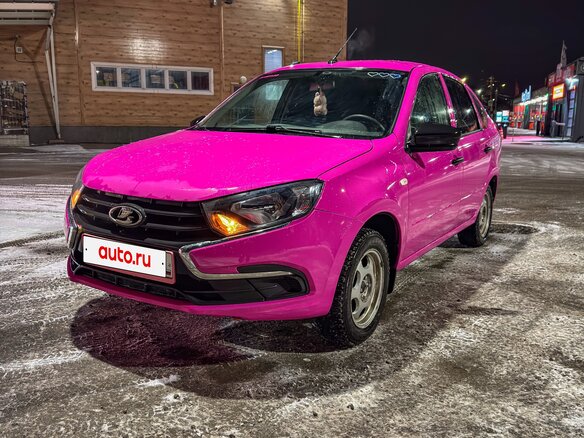2021 Lada (ВАЗ) Granta I Рестайлинг, серебристый, 520000 рублей - вид 6