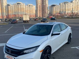 2019 Honda Civic X, белый, 2268000 рублей, вид 3