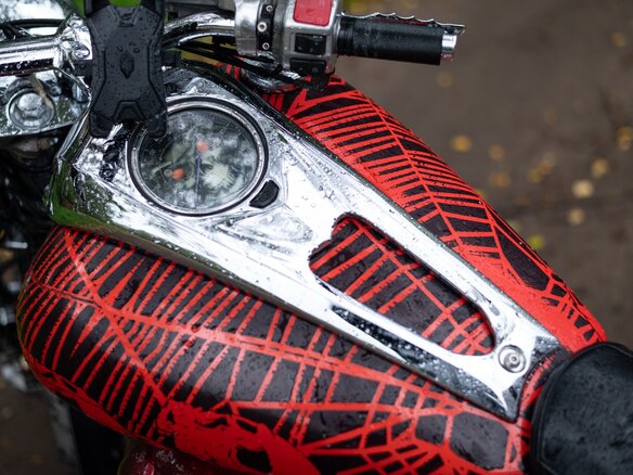 2010 Yamaha XV 1900, красный - вид 20