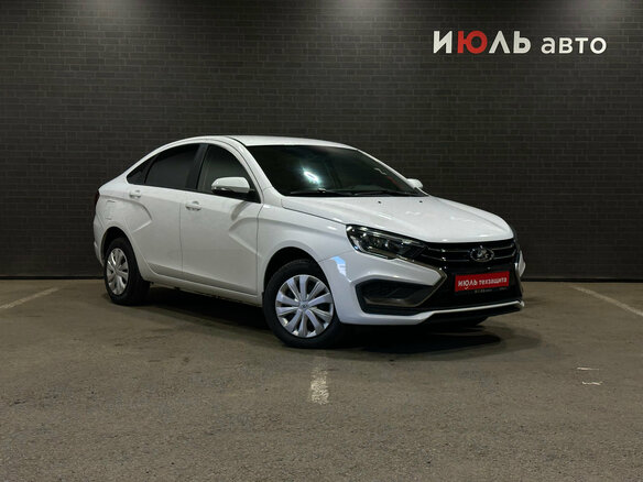 2023 Lada (ВАЗ) Vesta I Рестайлинг (NG), белый - вид 2