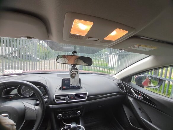 2014 Mazda 3 III (BM), пурпурный, 1470000 рублей - вид 9