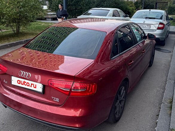 2012 Audi A4 IV (B8) Рестайлинг, красный, 1199000 рублей - вид 2