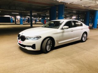 2021 BMW 5 серии 520d VII (G30/G31/G38) Рестайлинг, белый, 3750000 рублей, вид 1