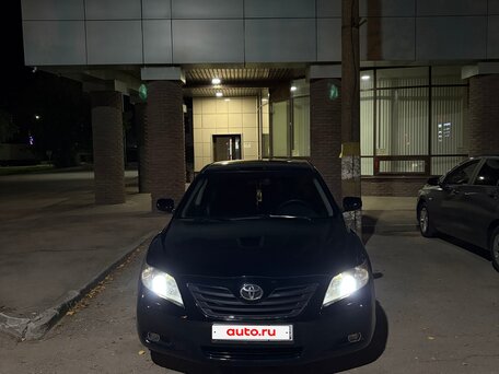2007 Toyota Camry VI (XV40), чёрный, 895000 рублей, вид 1