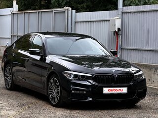 2017 BMW 5 серии 520d VII (G30/G31/G38), чёрный, 2999999 рублей, вид 1