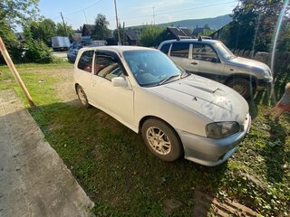 1996 Toyota Starlet V (P90), белый, 195000 рублей, вид 3