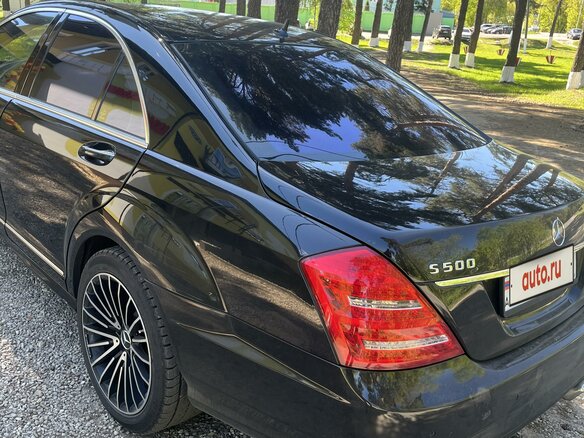 2006 Mercedes-Benz S-Класс 550 V (W221), чёрный, 1350000 рублей - вид 3