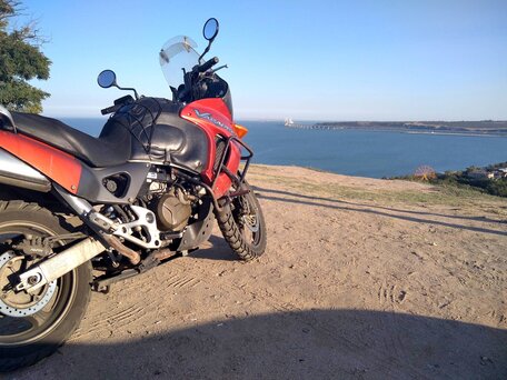 1999 Honda XL1000V Varadero, красный, 399000 рублей, вид 5