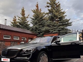 2017 Mercedes-Benz Maybach S-Класс 500 I (X222), чёрный, 7600000 рублей, вид 3