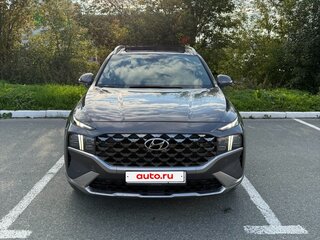 2021 Hyundai Santa Fe IV Рестайлинг, серый, 3800000 рублей, вид 3