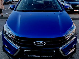 2020 Lada (ВАЗ) Vesta SW Cross I, синий, 1050000 рублей, вид 3