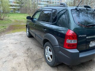 2008 Hyundai Tucson I, зелёный, 800000 рублей, вид 2