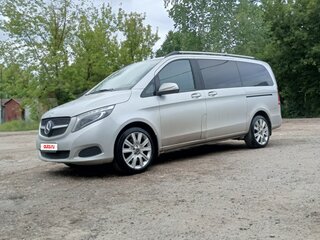2015 Mercedes-Benz V-Класс Long 220 d длинный III (W447), серебристый, 2850000 рублей, вид 1