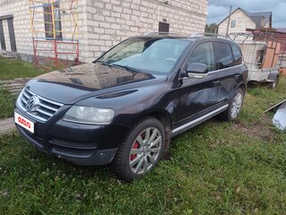 2006 Volkswagen Touareg I, чёрный, 1700000 рублей, вид 1
