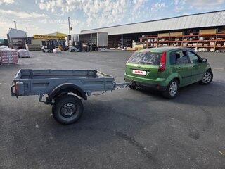 2006 Ford Fiesta Mk5, зелёный, 350000 рублей, вид 3