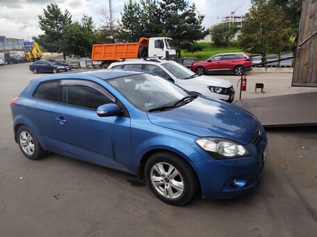 2010 Kia Ceed I Рестайлинг, синий, 525000 рублей, вид 2