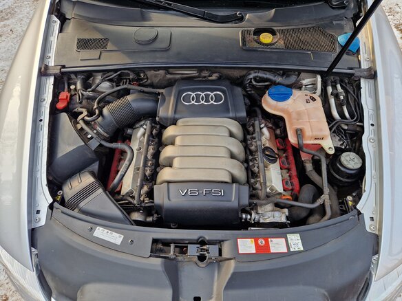 2007 Audi A6 III (C6), серебристый, 1300000 рублей - вид 11