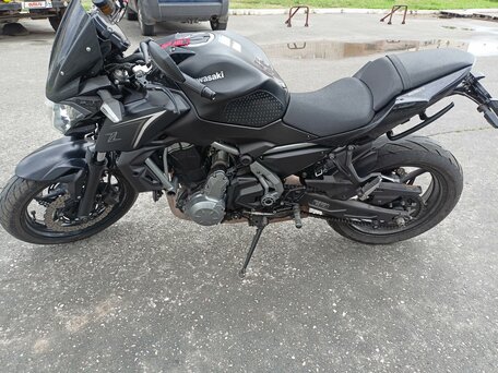 2017 Kawasaki Z 650, чёрный, 565000 рублей, вид 3