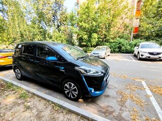 2015 Toyota Sienta II, чёрный, 1099000 рублей, вид 2