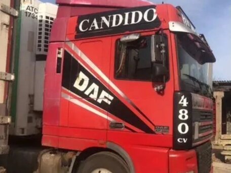 2001 DAF XF, красный, 1000000 рублей, вид 1