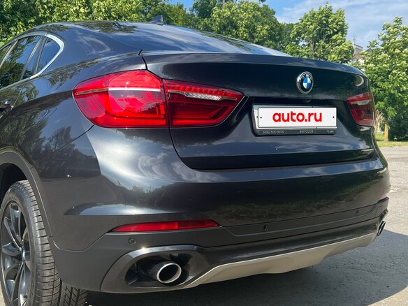 2016 BMW X6 35i II (F16), серый, 3750000 рублей - вид 11