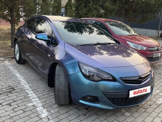 2013 Opel Astra GTC J Рестайлинг, синий, 780000 рублей, вид 2