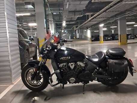 2017 Indian Scout, чёрный, 850000 рублей, вид 5