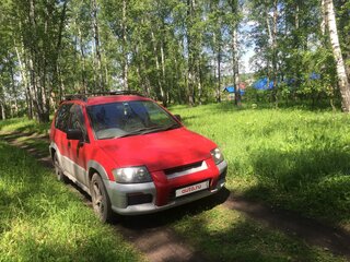 1997 Mitsubishi RVR II, красный, 450000 рублей, вид 2