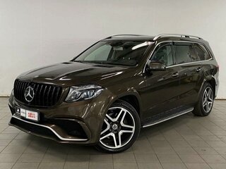 2017 Mercedes-Benz GLS 400 I (X166), коричневый, 4100000 рублей, вид 1