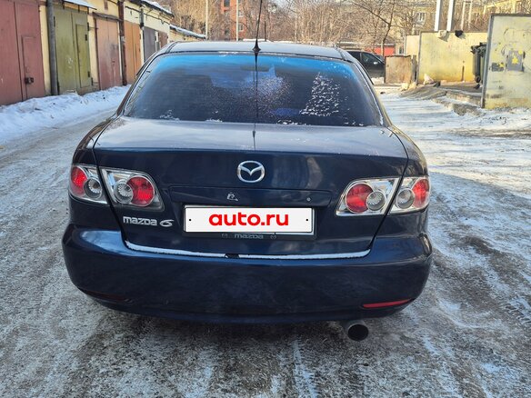 2002 Mazda 6 I (GG), синий, 420000 рублей - вид 4