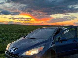 2008 Peugeot 308 I, синий, 480000 рублей, вид 1