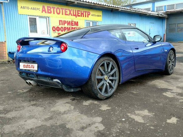 2009 Lotus Evora, синий - вид 3