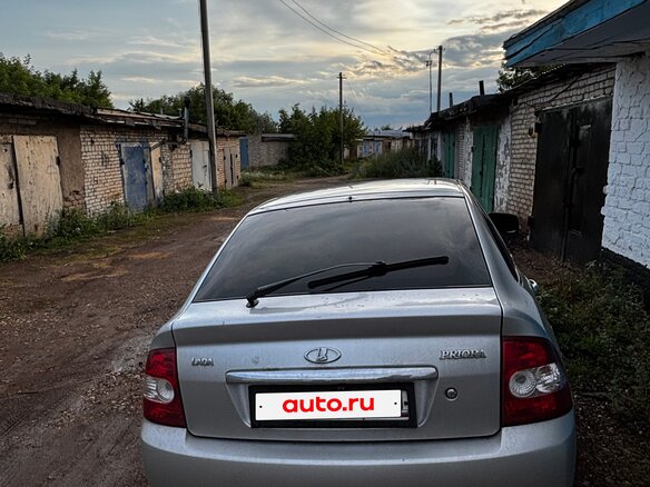2011 Lada (ВАЗ) Priora I, серебристый, 265000 рублей - вид 4
