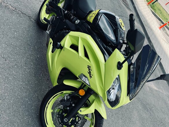 2016 Kawasaki Ninja 650, зелёный, 620000 рублей - вид 3