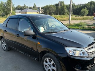 2012 Lada (ВАЗ) Granta I, чёрный, 300000 рублей, вид 2