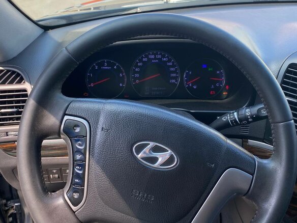 2011 Hyundai Santa Fe II Рестайлинг, серый, 1550000 рублей - вид 13