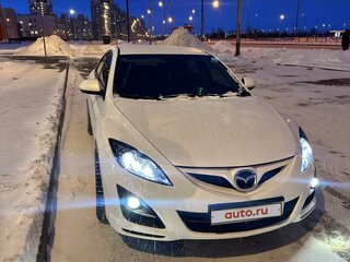 2011 Mazda 6 II (GH) Рестайлинг, белый, 1000000 рублей, вид 1