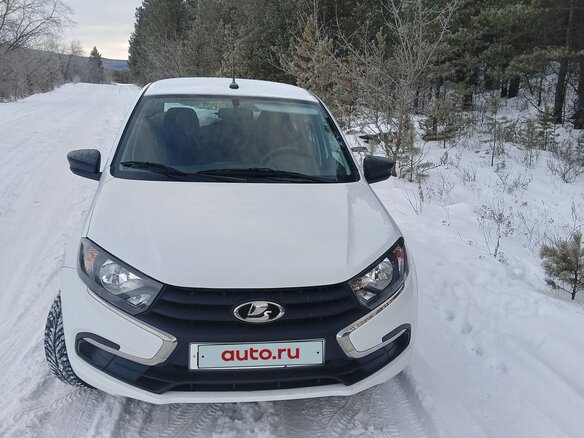 2024 Lada (ВАЗ) Granta I Рестайлинг, белый, 890000 рублей