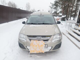 2014 Lada (ВАЗ) Largus I, серый, 447700 рублей, вид 2
